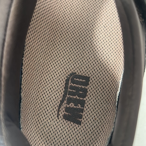 DREW ROSE MARY JANE WOMEN BROWN CROC LEATHER UPPER COMFORT SHOES in size 11m - Picture 6 of 11